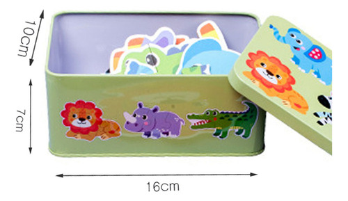 Puzzles Montessori, Juguete Educativo Para Bebés, Rompecabez