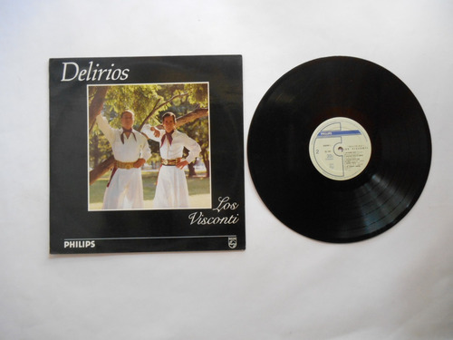 Los Visconti Delirios Lp Vinilo Edicion Colombia 1989