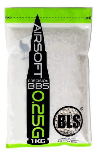 Bb's 0,25g 4000 Madbull Bls Airsoft Bb Esferas 0.25g Bbs 6mm
