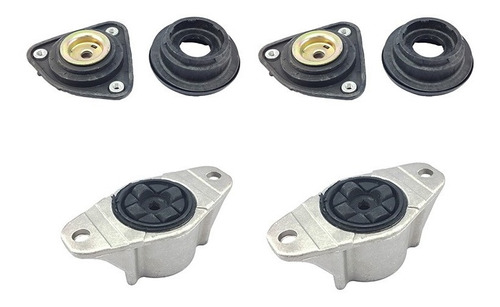 Kit 4 Bases Amortiguador Mazda 3 2004-2013 L4 2.0l 