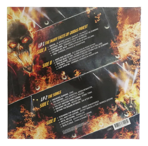 The Many Faces Of Judas Priest 2 Lp Yellow Vinyl