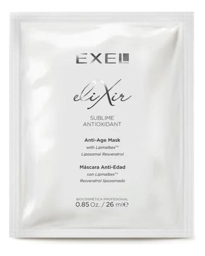Exel Mascara Elixir - Anti Edad X 1 Unidad