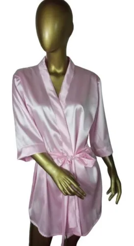 Bata Satin Bordada Para Quinceañera