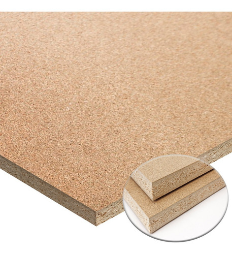 Placa Madera Aglomerado Crudo Faplac 12 Mm 275 X 183 Mm Crudo