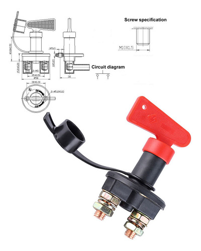 El Aislador De Batería De 12 V Se Desconecta Y Corta La Ener