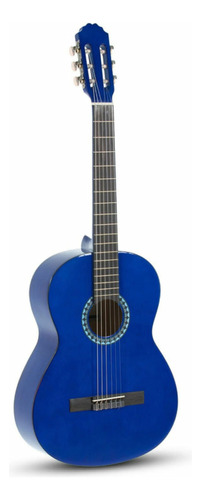 Pure Gewa Guitarra Clásica 4/4 Color Azul