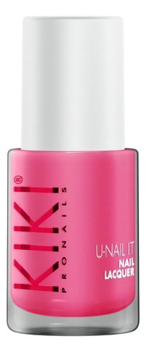 Esmalte de uñas color Kiki Pro Nails de 11mL de 1 unidades color Barbie