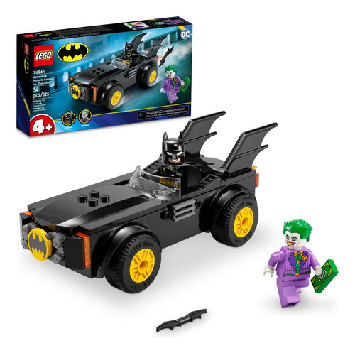 Kit Lego Super Heroes 76264 Persecución En Batmobile 54 Pz