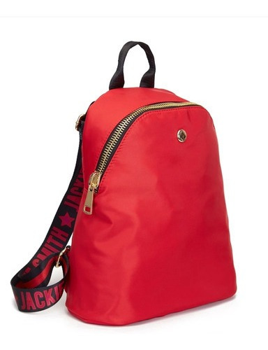 Jackie Smith Mochila Nylon Mujer Dear Backpack Color Rojo