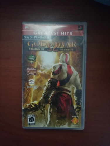 God Of War Chains Of Olympus Sony Psp