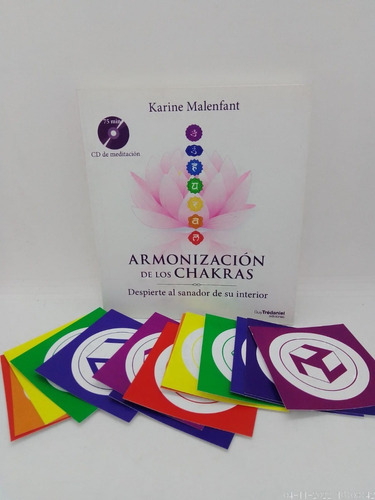 Armonización De Los Chakras Libro Y Cd + 14 Cartas Color 