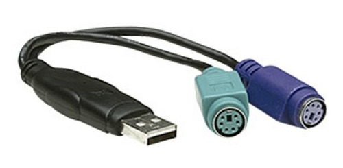 Manhattan - Convertidor Usb A Ps/2 (2 Puertos)   