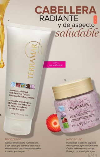 Mascarilla+exfoliantes Capilar Terramar