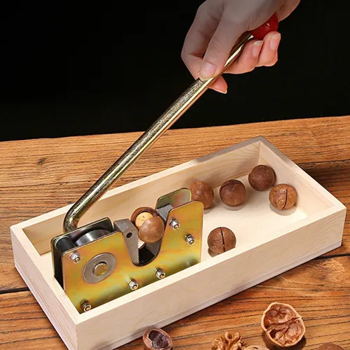 Herramienta Para Abrir Macadamia, Mango Cómodo, Cortador De
