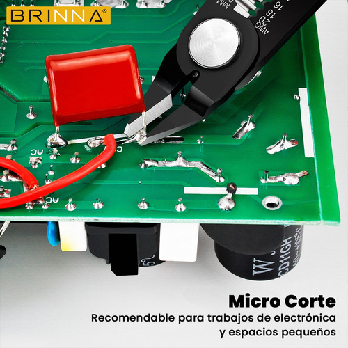 Pinza Amperometrica Hb-201 + Alicate Precision Brinna