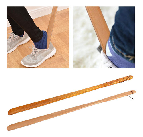 Zapato De Madera Con Mango Largo Zapato Portátil De 70 Cm