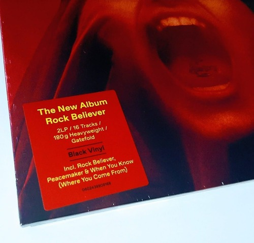 Scorpions Rock Believer, vinilo doble importado, listo para la versión E