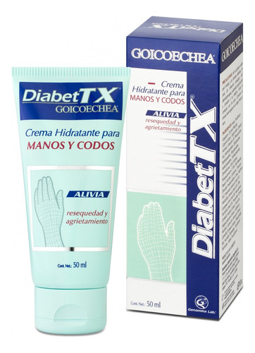  Crema Humectante Para Manos Y Codos Goicoechea Diabetex