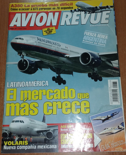 Revista Avion Revue N°77   Junio Del 2006