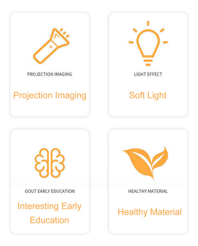 Escritorio Proyector U Child Smart Estilo Jirafa Con Luz 263