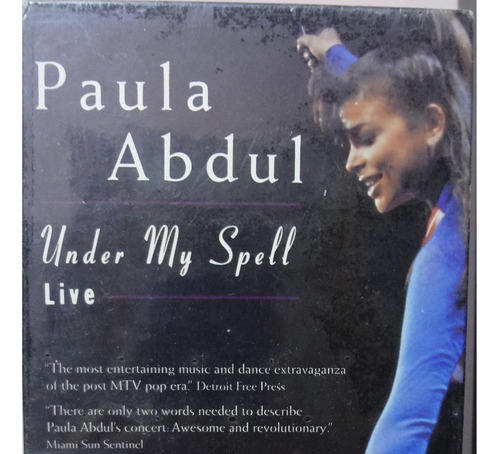 Paula Abdul - Under My Spell Live - 20$ - Cinta De Vhs