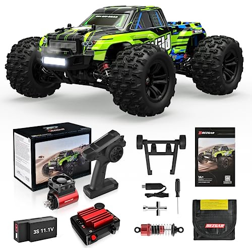 Bezgar Hp161s 1:16 4wd Coche Rc Sin Cepillo-3 Batería Wmhjs