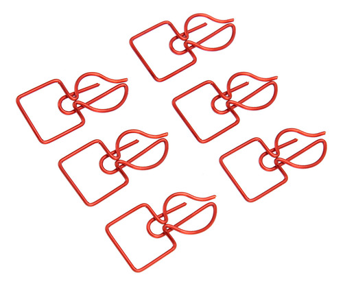 Clips De Papel Con Forma De Vela, 100 Unidades, Que Evitan R