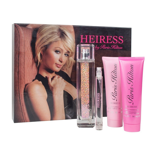 Estuche Heiress Paris Hilton Set 4 Piez - mL a $875