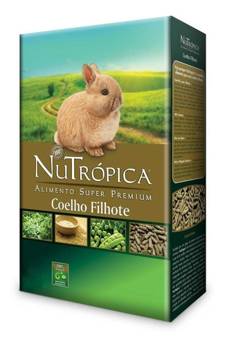 Ração Nutrópica Para Coelho Filhote 500g