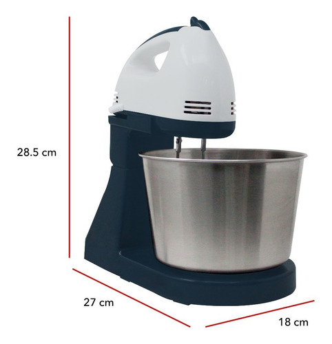 Rca Batidora De Pedestal 2 En 1 Rc-67ss Color Gris