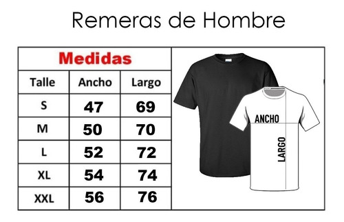 Remera Hombre Premium Con Tira Americana