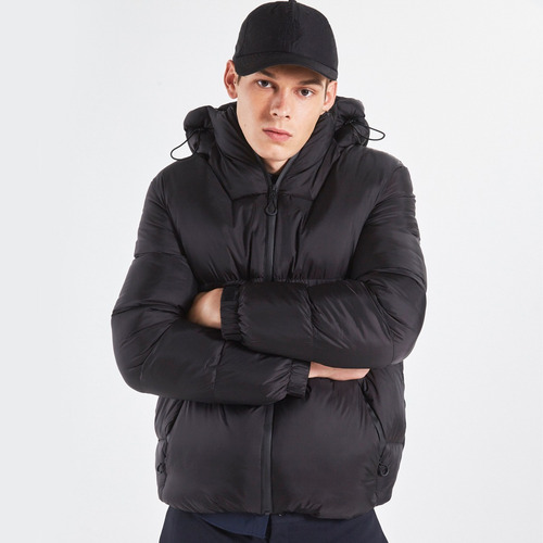 Campera Inflada Mc Fly Black