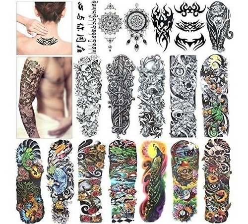 Tatuaje Temporal Brazo Completo, Konsait Tatuaje Temporal Ad