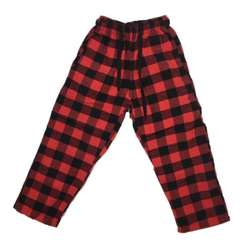 Pantalon A Cuadros Tipo Elepant Pijama Inviern Niños Adultos