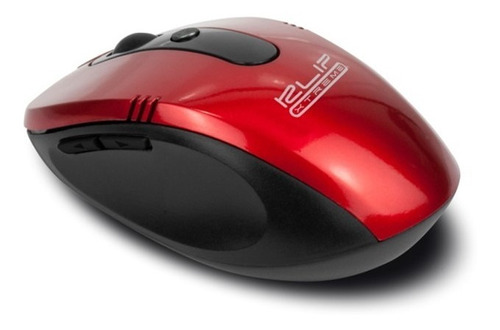 Mouse Inalámbrico Klipxtreme Vector Kmw-330rd, Rojo, 1600dpi