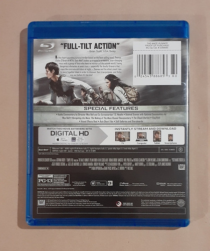 The Maze Runner Trilogy -ed De Colecc Blu-ray + Dvd Original