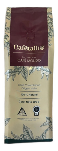 Cafetalito 500 Gr Grano Molido Café De Especialidad Colombia