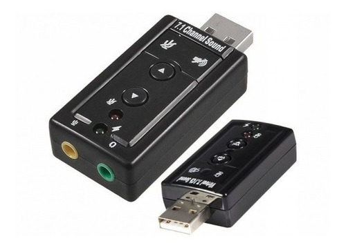 Adaptador Tarjeta De Sonido Externa Usb Audio 7.1 - Puntonet