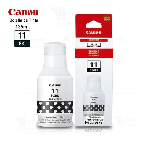  Tinta Canon Gl-11 Original  Negro G2160/3160/2060/3060