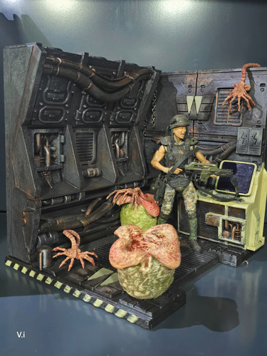 Maqueta Alien Para Neca O Figuras Similares. Escala 1/10