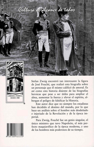 Fouché El Genio Tenebroso - Stefan Zweig -