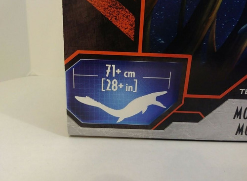 Imagen 6 de 7 de Jurassic World Dinosaurio Mosasaurus 71 Cm Mattel 100% 2 Uni