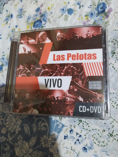 Las Pelotas, Vivo. Cd + Dvd. Impecable! (Usado)