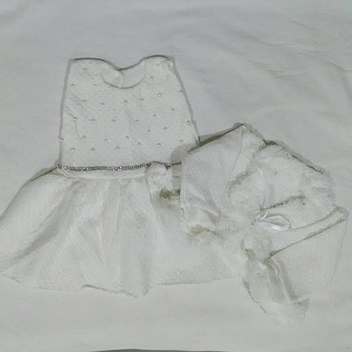 Vestido E Bolero Bebe Branco Bordado Trico Batizado Inverno Charmosadelicada Vestido E Bolero Bebe Branco Bordado Trico Batizado Inverno Charmosadelicada