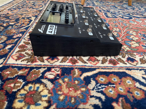 Pedaleira Fractal Audio Systems Ax8 Multi Fx Amp Modeler Preto