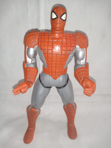 Spider Man Con Armadura Gris Toy Biz 1995 D Colección Vintag