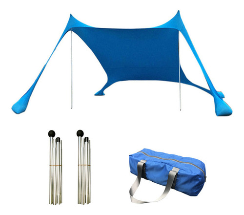 L Playa Familiar Plegable, Toldo De Playa, Upf50