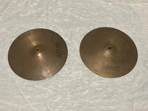 Hit-hat Zildjian Amir 80s 14 Dorado Oscuro (Usado)