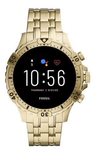 Fossil Garrett Hr Ftw4039 Gen 5 Smartwatch Reloj Hombre 