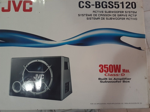 Imagen 4 de 6 de Bajo 12 Jvc Amplificado Subwoofer